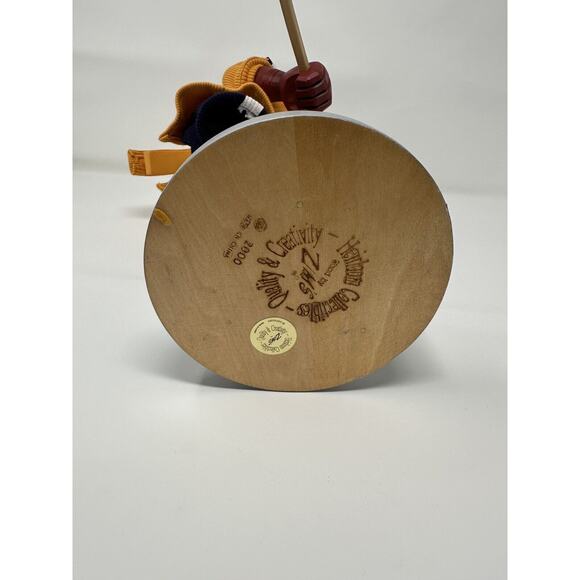 Nutcracker Zim's Heirloom Collectibles Vintage 2000 Hockey Player 13" RARE - Picture 9 of 10